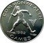Samoa Tala Tanumafili II Javelin Thrower 1982 KM# 50 COMMONWEALTH GAMES 1982 coin reverse