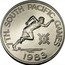 Samoa Tala Tanumafili II South Pacific Games 1983 KM# 53 7TH SOUTH PACIFIC GAMES 1983 coin reverse