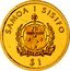 Samoa Tala Thomas Mann 2009 KM# 150 SAMOA I SISIFO $1 FA'AVAE I LE ATUA SAMOA coin obverse
