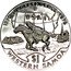 Samoa Tala Tanumafili II US Bicentennial 1976 Proof KM# 20a 1776 INDEPENDENCE 1976 U S A $1 WESTERN SAMOA coin reverse
