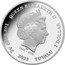 Tuvalu 1 Dollar Charles III Tiger Shark 2023  Proof QUEEN ELIZABETH II IRB 1952 - 2022 1OZ 9999 AG 2023 TUVALU 1 DOLLAR coin obverse