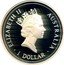 Australia 1 Dollar (Kookaburra) KM# 701a ELIZABETH II AUSTRALIA 1 DOLLAR RDM coin obverse