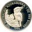 Australia 1 Dollar (Kookaburra) KM# 701a THE AUSTRALIAN KOOKABURRA 1 OZ. 999 SILVER 1996 coin reverse