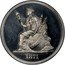 USA 1 Dollar (Liberty Pattern. Aluminum) LIBERTY 1871 coin obverse