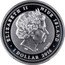 Niue 1 Dollar (Porpoise) ELIZABETH II NIUE ISLAND IRB MW AG 999 1 DOLLAR 2016 coin obverse