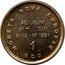Belgium 1 ECU (150th Anniversary of the Royal Belgian Numismatic Society) MONETA NOVA EUROPAE ECU AD USUM XI MI C.I.N. 8-12 IX 1991 1 coin reverse