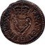 UK 1 Farthing James I. Type 2 ND ND (no date) KM# 51a FRA ET HIB REX coin reverse