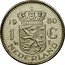 Netherlands 1 Gulden (Beatrix Pattern) KM# PnA138 19 80 1 G NEDERLAND coin reverse