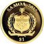 Samoa 1 Tala 200th Birthday of Otto von Bismarck 2015 SAMOA 2015 $1 FA'AVAE I LE ATUA SAMOA coin obverse