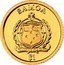 Samoa 1 Tala (25 Years of Reunification) SAMOA $1 FA'AVAE I LE ATUA SAMOA coin obverse