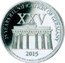 Samoa 1 Tala (25 Years of Reunification) 25 YEARS REUNIFICATION OF GERMANY XXV 2015 coin reverse