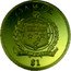 Samoa 1 Tala (Friedrich III) SAMOA $1 FA'AVAE I LE ATUA SAMOA coin obverse