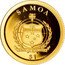 Samoa 1 Tala Isabella II of Spain 2016 SAMOA FA'AVAE I LE ATUA SAMOA $1 coin obverse