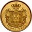 Portugal 10 000 Reis (Pedro V Pattern) KM# Pn122 10.000 REIS coin reverse