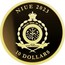 Niue 10 Dollars (Charles III Vivat Humanitas) NIUE 2023 PUBLIC SEAL OF NIUE ATUA NIUE TUKULAGI 10 DOLLARS coin obverse