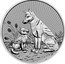 Australia 10 Dollars Dingo - Piedfort 2022 P P AH coin reverse