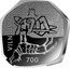 Lithuania 10 Euro Vilnius 2023 LMK Proof VILNIUS 700 coin reverse