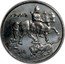 Bulgaria 10 Leva Boris III 1941 KM# 40a КРУМЪ 814 coin reverse