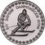 Bulgaria 10 Leva XIV Winter Olympic Games in Sarajevo. Pattern. Probe II 1984  Proof KM# Pn26 XIV ЗИМНИ ОЛИМПИЙСКИ ИГРИ coin reverse