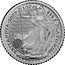 UK 10 Pounds (Charles III- Britannia) BRITANNIA 2023 1/10 OZ 999.5 PLATINUM DECUS ET TUTAMEN NATHAN coin reverse