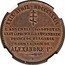 Bulgaria 10 Stotinki (Alexander I Pattern) XXIX AVRIL MDCCCLXXIX L'ASSEMBLEÉ DES DÉPUTES ÉLIT LE PRINCE DE BATTENBERG PRINCE DE BULGARIE SOUS LE NOM DE ALEXANDRE 1ER. AB coin reverse