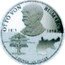 Samoa 10 Tala (200th Birtday of Otto von Bismarck) OTTO VON BISMARCK 1815 1898 1 OUNCE 925 SILVER coin reverse