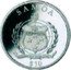 Samoa 10 Tala (25 Years of Reunification) SAMOA $10 FA'AVAE I LE ATUA SAMOA coin obverse