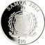 Samoa 10 Tala From Sochi to Rio. Coloured 2014 SAMOA 2014 $10 FA'AVAE I LE ATUA SAMOA coin obverse