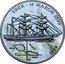 Samoa 10 Tala Sailing ship Eber 1999  EBER 16 MARCH 1889 1999 SAMOA SAVAPI UPOLU 14 172 coin reverse