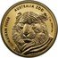 Australia 100 Dollars (Elizabeth II 6th Portrait - Sumatran Tiger) SUMATRAN TIGER AUSTRALIAN ZOO 1 OZ .9999 AU coin reverse