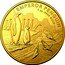 Australia 100 Dollars (Emperor Penguin.) EMPEROR PENGUIN 1 OZ .9999 GOLD AWB coin reverse
