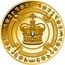 Niue 100 Dollars King Charles III Coronation Crown 2023 KING CHARLES III LOYALTY RESPECT LOVE coin reverse