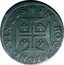 Portugal 100 Reis (Pedro II Prince crown) IN.HOC.SIGNO.VIN CES coin reverse