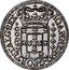 Portugal 16000 Reis Joao V Pattern 1718  KM# Pn13 IOANNES V D G PORT ET ALGAR REX 16000 coin obverse