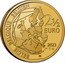 Belgium 2 1/2 Euro (Cycling Experience in Belgium) IB EXPÉRIENCE CYCLISTE EN BELGIQUE FIETSBELEVING IN BELGIE coin reverse