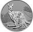 Australia 2 Dollars Kangaroo with Joey 2023 P BU - High Relief P JM coin reverse