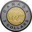Canada 2 Dollars Polar bear. Transition Obverse 2023  Greater Sage-Grouse specimen set CANADA BT 2 DOLLARS coin reverse