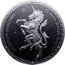 Niue 2 Dollars (Scottish Unicorn) EM SCOTTISH UNICORN 1 OZ FINE SILVER 9999 coin reverse