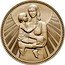 Bulgaria 2 Leva 1300th Anniversary of Bulgaria. Mother and Child 1981 Proof KM# 122 coin reverse