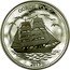 Samoa 2 Tala (Gorch Fock) KM# 423 GORCH FOCK 2015 coin reverse