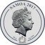 Samoa 2 Tala Pyeongchang Winter Olympic Games. Figure Skating 2017 SAMOA 2017 20 G AG 925 IRB coin obverse