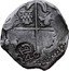 Portugal 240 Reis (Joao IV Countermark) 240 coin obverse