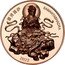 Samoa 25 Cents Samantabhadra. Tiger 2022 SAMANTABHADRA 2022 coin reverse