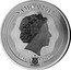 Samoa 25 Dollars (The African Springbock) SAMOA 2017 1 KG AG 999 IRB coin obverse