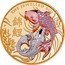 Australia 2500 Dollars The Jewelled Koi 2022 P 锦鲤 P JM THE JEWELLED KOI coin reverse