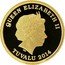 Tuvalu 3 Dollars (Cupid) QUEEN ELIZABETH II IRB TUVALU 2014 coin obverse