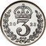 UK 3 Pence Charles III Maundy Money 2023  Prooflike; York Minster 20 3 23 coin reverse