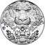 Niue 400 Dollars Czech Lion 2023 CM Proof ČESKÁ REPUBLIKA 5000G AG 999 coin reverse