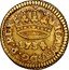 Portugal 400 Reis (Cruzadinho - Joao V) IOAN V D P REX .R. 1734 coin reverse