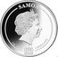 Samoa 5 Dollars (Harry Potter 20th anniversary - The Great Hall) SAMOA IRB 1 OZ AG 999 5 DOLLARS coin obverse